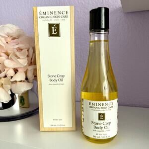 New! EMINENCE Organics Stone Crop Body Oil, 240ml/8.2oz